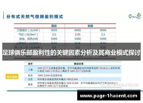 足球俱乐部盈利性的关键因素分析及其商业模式探讨